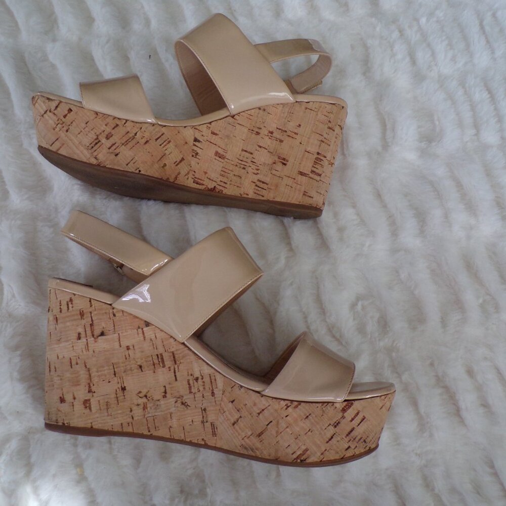 Prada authentic Beige platform sandals 40 Summer Y2k - Picture 5 of 14